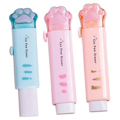 Veemoon 1 Satz Radiergummi Für Katzen Pfoten Mini Klein Weiß Gummis Für Haustier Karikatur Rosa Radiergummi Eraser Der Schulversorgung Radiergummis Masse 3 Stück Veemoon 1 Satz Radiergummi Für Katzen Pfoten Mini Klein Weiß Gummis Für Haustier Karikatur Rosa Radiergummi Eraser Der Schulversorgung Radiergummis Masse 3 Stück von Veemoon