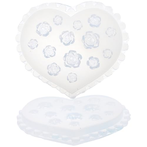 Veemoon 1 Satz Silikonform Für Rosen Halskettenanhänger Wiederverwendbare Gießform Für Diy Schmuck Einfach Zu Bedienen Reinigen Für Handwerksprojekte 2 Stück Veemoon 1 Satz Silikonform Für Rosen Halskettenanhänger Wiederverwendbare Gießform Für Diy Schmuck Einfach Zu Bedienen Reinigen Für Handwerksprojekte 2 Stück von Veemoon