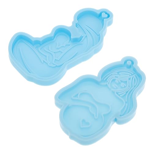 Veemoon 1 Satz Silikonform Für Schwangere Frauen Diy Schlüsselanhänger Gießform Für Muttertag Und Shower Hochwertige Harzform Für Charms 2 Stück Veemoon 1 Satz Silikonform Für Schwangere Frauen Diy Schlüsselanhänger Gießform Für Muttertag Und Shower Hochwertige Harzform Für Charms 2 Stück von Veemoon