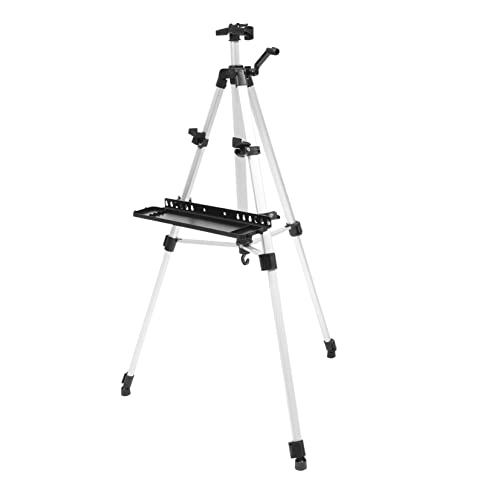 Veemoon 1 Satz Staffeleiständer Künstler Staffeleien verstellbare Kunststaffelei malen tragbar klein easel bilderständer Malstaffelei mit Aufbewahrungstasche Malerei Regal Aluminium Silver Veemoon 1 Satz Staffeleiständer Künstler Staffeleien verstellbare Kunststaffelei malen tragbar klein easel bilderständer Malstaffelei mit Aufbewahrungstasche Malerei Regal Aluminium Silver von Veemoon
