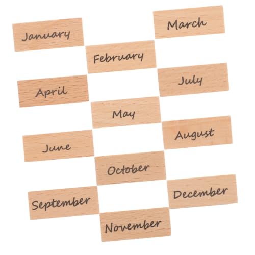 Veemoon 1 Satz Stempelset aus Holz Kalender Stempel Basteln Bausatz Fondant Briefmarken 12 Monate Briefmarken Holzstempel Monatsstempel aus Holz Holzmarken hölzern Veemoon 1 Satz Stempelset aus Holz Kalender Stempel Basteln Bausatz Fondant Briefmarken 12 Monate Briefmarken Holzstempel Monatsstempel aus Holz Holzmarken hölzern von Veemoon