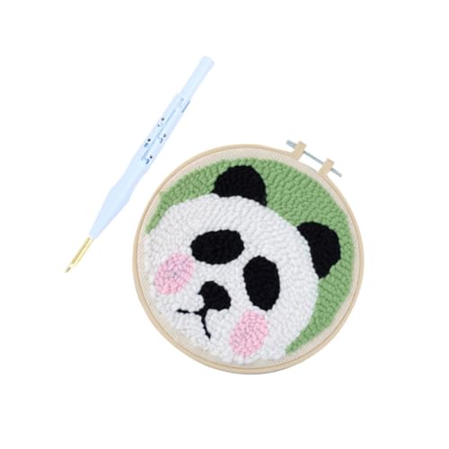 Veemoon 1 Satz Stickmaterialpaket Kinderhandwerk Nähen Bastelwerkzeug Für Stoff Stickfaden Stickgarne Stanznadel-stickerei-starter-kits Punch-art-kits Stickset Für Anfänger Veemoon 1 Satz Stickmaterialpaket Kinderhandwerk Nähen Bastelwerkzeug Für Stoff Stickfaden Stickgarne Stanznadel-stickerei-starter-kits Punch-art-kits Stickset Für Anfänger von Veemoon