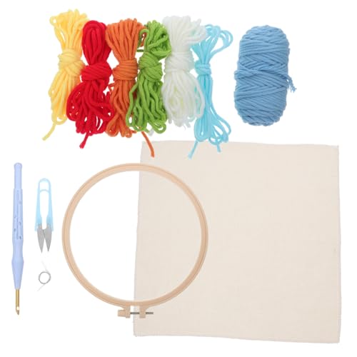 Veemoon 1 Satz Stickmaterialpaket Stickerei Stanzen Klein Anlasser Bausatz Bastelsets Regenbogen Stickfaden Anfänger Nähprojekt-kit Stickset Bausätze Nähen Veemoon 1 Satz Stickmaterialpaket Stickerei Stanzen Klein Anlasser Bausatz Bastelsets Regenbogen Stickfaden Anfänger Nähprojekt-kit Stickset Bausätze Nähen von Veemoon