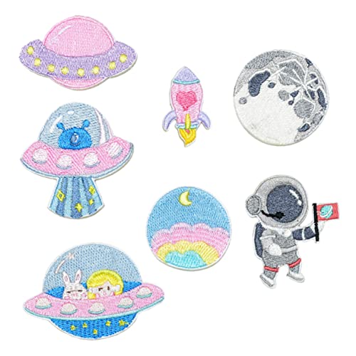 Veemoon 1 Satz Teiliges Selbstklebende Astronauten und Planeten Kleidung Patches Aufkleber für Kleidung Schuhe Hüte Abschlussgeschenk für Jungen Veemoon 1 Satz Teiliges Selbstklebende Astronauten und Planeten Kleidung Patches Aufkleber für Kleidung Schuhe Hüte Abschlussgeschenk für Jungen von Veemoon