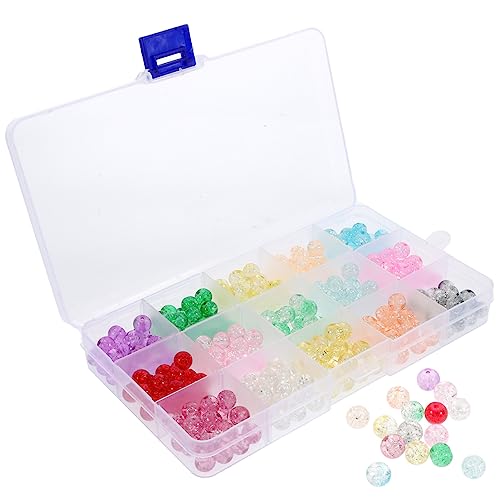 Veemoon 1 Schachtel Bunte Glasperlen Set Dekorative DIY Bastelperlen für Armbänder Schmuckherstellung Robuste Langlebige Glasmaterialien für Kreative Projekte Veemoon 1 Schachtel Bunte Glasperlen Set Dekorative DIY Bastelperlen für Armbänder Schmuckherstellung Robuste Langlebige Glasmaterialien für Kreative Projekte von Veemoon