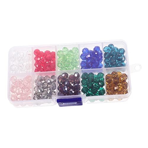 Veemoon 1 Schachtel Bunte Glasperlen Spacer Beads für DIY Schmuckherstellung Geeignet für Armbänder und mit Einfachen Fädelöffnungen für Kreative Projekte von Veemoon