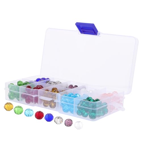 Veemoon 1 Schachtel Fächer box Glasperlen Flach DIY Schmuckherstellung Perlen für Armbänder Halsketten Basteln Kleine Glatte Spacer perlen für Beaded Necklace Veemoon 1 Schachtel Fächer box Glasperlen Flach DIY Schmuckherstellung Perlen für Armbänder Halsketten Basteln Kleine Glatte Spacer perlen für Beaded Necklace von Veemoon