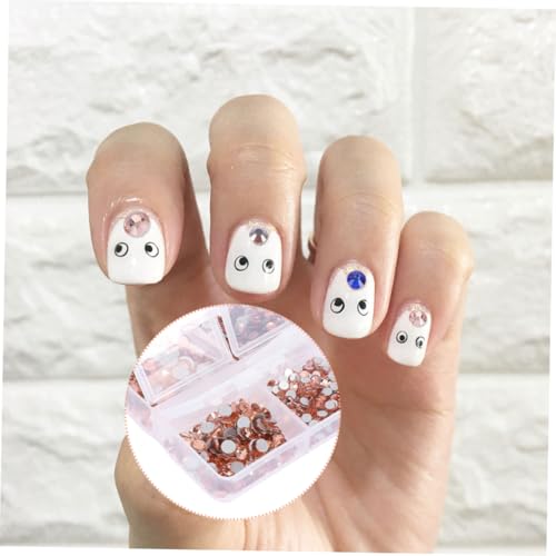 Veemoon 1 Schachtel Manicure Strasssteine Box aus Langlebige Flache Nagelsteine Bunte Pailletten für Nageldesign Teiliges Geeignet für DIY Maniküre und Professionelle Nagelkunst Veemoon 1 Schachtel Manicure Strasssteine Box aus Langlebige Flache Nagelsteine Bunte Pailletten für Nageldesign Teiliges Geeignet für DIY Maniküre und Professionelle Nagelkunst von Veemoon