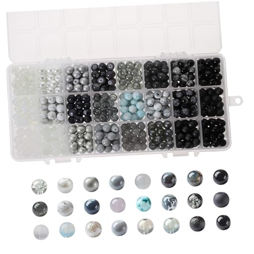Veemoon 1 Schachtel Runde Glasperlen Kleine Bastelperlen in Schwarz DIY Schmuckherstellung Vielseitige Bastelperlen für Armbänder Halsketten Handarbeit und Dekoration Perlen zum Auffädeln Veemoon 1 Schachtel Runde Glasperlen Kleine Bastelperlen in Schwarz DIY Schmuckherstellung Vielseitige Bastelperlen für Armbänder Halsketten Handarbeit und Dekoration Perlen zum Auffädeln von Veemoon