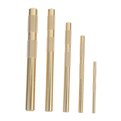Veemoon 1 Set Messing Stanzwerkzeug Set Locher Stanzwerkzeuge Lederhandwerk Stanzwerkzeug Messingösen Lederhandwerkswerkzeuge Rotationswerkzeug Zubehör Körner Für Metall Golden Veemoon 1 Set Messing Stanzwerkzeug Set Locher Stanzwerkzeuge Lederhandwerk Stanzwerkzeug Messingösen Lederhandwerkswerkzeuge Rotationswerkzeug Zubehör Körner Für Metall Golden von Veemoon