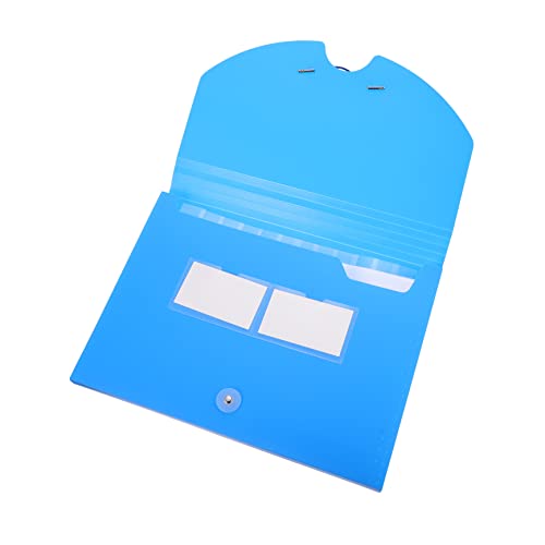 Veemoon 1 Stück Aktenordner mit Taschen Tragbare Dokumentenmappe für zur Aufbewahrung von Wichtigen Unterlagen Schnellen Organisation von Veemoon