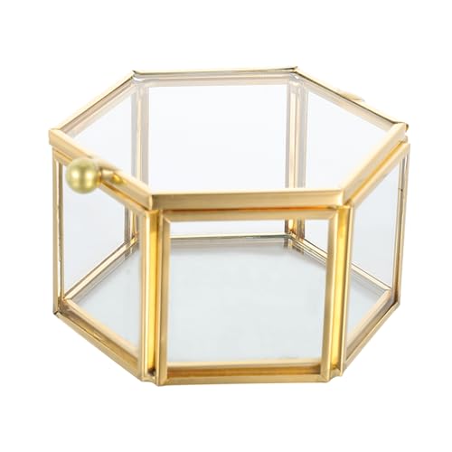 Veemoon 1 Stück Aufbewahrungsbox Für Schmuck Wirklich Hochzeit Klein Mini Mit Aufbewahrungsbehälter Für Schmuck Schmuckschatullen Schmuckkästchen Basteln Golden Glas Veemoon 1 Stück Aufbewahrungsbox Für Schmuck Wirklich Hochzeit Klein Mini Mit Aufbewahrungsbehälter Für Schmuck Schmuckschatullen Schmuckkästchen Basteln Golden Glas von Veemoon