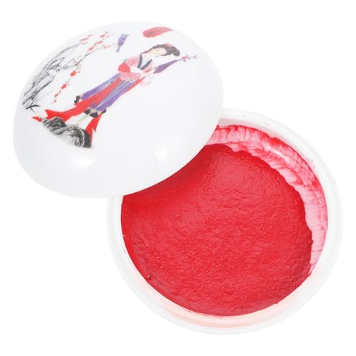 Veemoon 1 Stück Box Seal Carving Clay Stempelkissen Paste Kalligraphie Tinte Chinesische Kalligraphie Für Anfänger Prägetinte Chinesische Paste Kalligraphie Zubehör Keramik von Veemoon