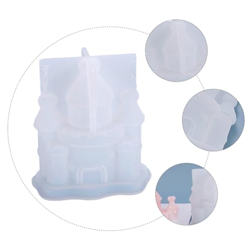 Veemoon 1 Stück DIY Silikon Gießform Schloss Statue Kreative Bastelform für Epoxidharz für Dekoration und Langlebig und Einfach zu Verwenden Veemoon 1 Stück DIY Silikon Gießform Schloss Statue Kreative Bastelform für Epoxidharz für Dekoration und Langlebig und Einfach zu Verwenden von Veemoon