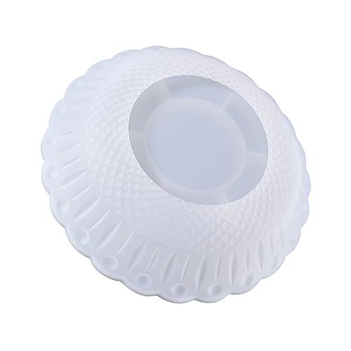 Veemoon 1 Stück DIY Silikonform für Obstplatte Große Blumenrand Epoxidharz Gießform Wiederverwendbar für Snacks und Kreative Bastelprojekte von Veemoon