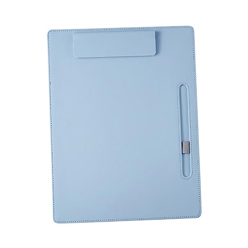 Veemoon 1 Stück Klemmbrett Himmelblau Multifunktionales Schreibbrett Dokumentenhalter für Büro Schule und Restaurant Leicht und Tragbar mit Stift von Veemoon