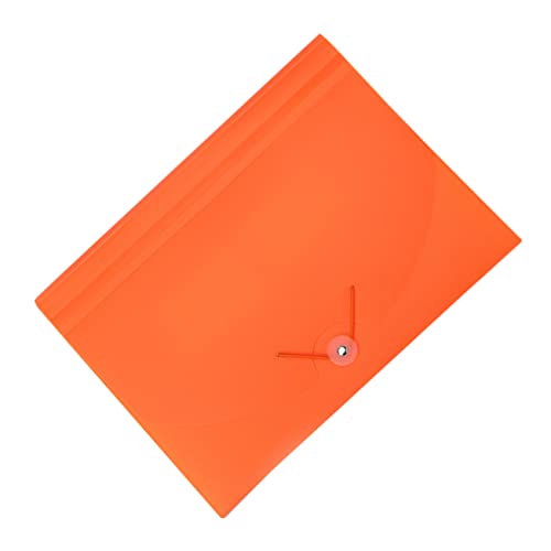 Veemoon 1 Stück Mappe Organizer für Office-Dokumente Dokumentordner-Organizer Dokumententasche im A4-Letter-Format storage pockets storage bags Orangefarbener Büroordner Office-Dateiordner von Veemoon