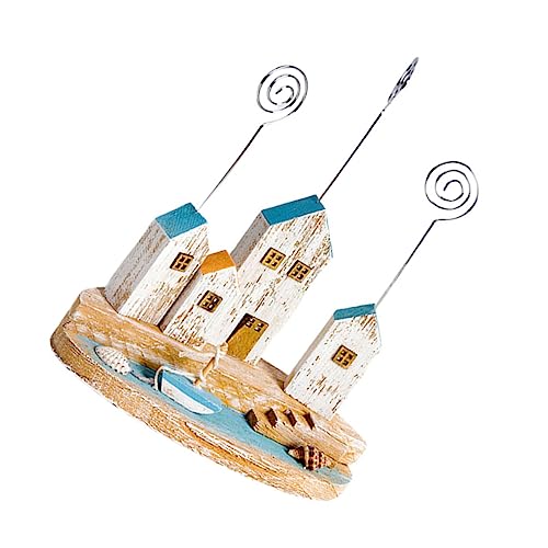 Veemoon 1 Stück Mediterraner Kartenclip Fotohalter mit Dekorativem Design für Tischdekoration Hochzeiten Memos und Visitenkarten Verschiedenen Erhältlich von Veemoon