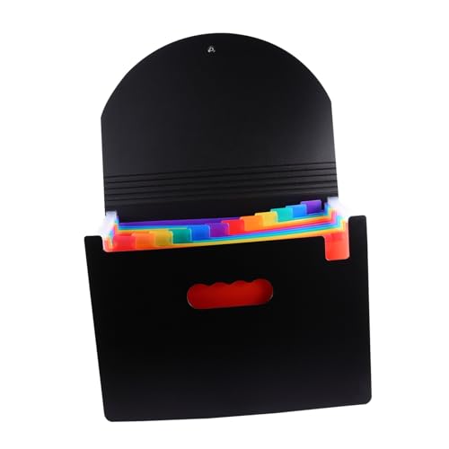 Veemoon 1 Stück Multifunktionale Regenbogen Akkordeon Dateiablage Fach Erweiterbar für Schule und Büro Praktische Dokumentenmappe mit Tragegriff und Stauraumsparendem Design Veemoon 1 Stück Multifunktionale Regenbogen Akkordeon Dateiablage Fach Erweiterbar für Schule und Büro Praktische Dokumentenmappe mit Tragegriff und Stauraumsparendem Design von Veemoon