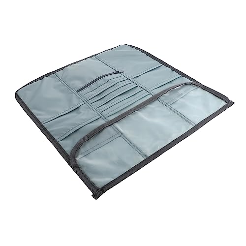 Veemoon 1 Stück Praktische Häkelnadel Aufbewahrungstasche Multifunktionale Tasche mit Mehreren Fächern für Strick und Häkelwerkzeuge für Zuhause und Unterwegs von Veemoon