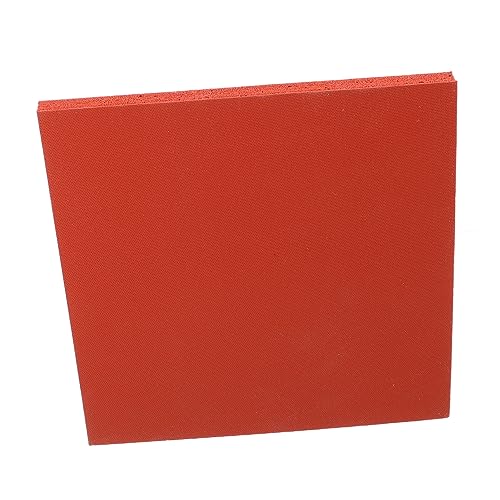Veemoon 1 Stück Schaumstoffplatte Pressmatte Hitzematte Schaumstoffmatte Pads isoliert drucktüröffner druckpresse Pad für Wärmeübertragungsstempelmaschine Hitzebeständige Silikonmatte von Veemoon