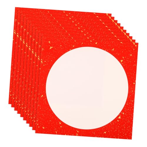 Veemoon 10 Blatt Traditionelles Chinesisches Kalligraphiepapier Dickes Professionelles Reispapier für Malerei und Schreiben Hohes Tintenhaltevermögen Geeignet für Wasserfarben und von Veemoon