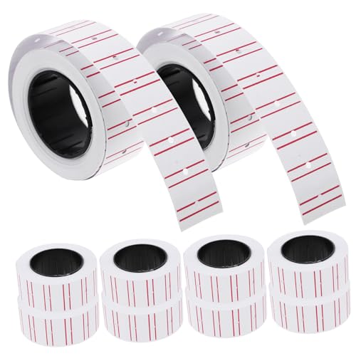 Veemoon 10 Rollen stickers aufkleber preisschild goldhochzeit einschlagpapier label printers Markt Klebeetiketten Lagerung Kostenetikettenpapier Preisaufkleber für kleine Unternehmen Weiß Veemoon 10 Rollen stickers aufkleber preisschild goldhochzeit einschlagpapier label printers Markt Klebeetiketten Lagerung Kostenetikettenpapier Preisaufkleber für kleine Unternehmen Weiß von Veemoon