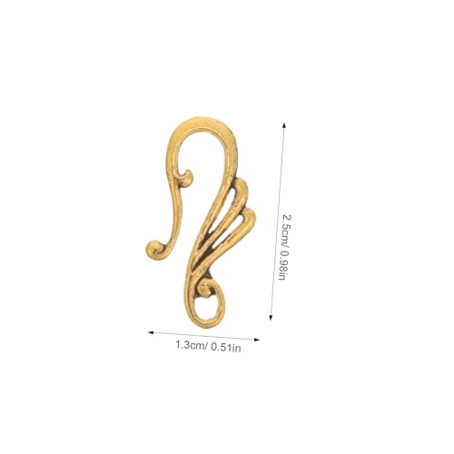 Veemoon 10 Sätze Toggle Verschlüsse für Schmuckherstellung Leichte Ohrschmuck Zubehör Einfache Montage für DIY Ohrringe Armbänder Praktische Schmuckverbinder in Antik Gold Veemoon 10 Sätze Toggle Verschlüsse für Schmuckherstellung Leichte Ohrschmuck Zubehör Einfache Montage für DIY Ohrringe Armbänder Praktische Schmuckverbinder in Antik Gold von Veemoon