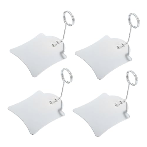 Veemoon 10 Stck. Teiliges Metall Preisschildhalter Stabiler Werbeclip für Tisch Tragbarer Etikettenhalter für Supermarkt Bäckerei Einzelhandel Vielseitiger Displayständer für Preisschilder Veemoon 10 Stck. Teiliges Metall Preisschildhalter Stabiler Werbeclip für Tisch Tragbarer Etikettenhalter für Supermarkt Bäckerei Einzelhandel Vielseitiger Displayständer für Preisschilder von Veemoon