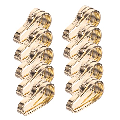 Veemoon 10 Stück Anhänger -Hauptzubehör kristallanhänger schmuckherstellung polsterelemente Schließe Schlüssel Charme Halskette Charms-Links Halsketten-Anhänger- 925 Silber Golden Veemoon 10 Stück Anhänger -Hauptzubehör kristallanhänger schmuckherstellung polsterelemente Schließe Schlüssel Charme Halskette Charms-Links Halsketten-Anhänger- 925 Silber Golden von Veemoon