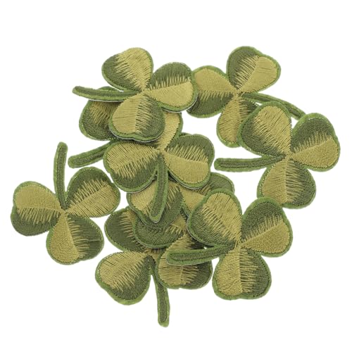 Veemoon 10 Stück Aufnäher mit grüner Blattstickerei Kleidung Kleeblatt sticken Blumen- glücklich bestickter Stoffaufkleber Applikation aufnähen Blätter zum Aufbügeln Patch aufnähen Rayon Veemoon 10 Stück Aufnäher mit grüner Blattstickerei Kleidung Kleeblatt sticken Blumen- glücklich bestickter Stoffaufkleber Applikation aufnähen Blätter zum Aufbügeln Patch aufnähen Rayon von Veemoon