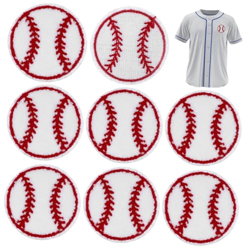 Veemoon 10 Stück Baseball Aufnäher Selbstklebend Nähen Bestickte Verschleißfeste Stoffpatches für Kleidung Jeans Taschen und DIY Kleidung Zubehör Veemoon 10 Stück Baseball Aufnäher Selbstklebend Nähen Bestickte Verschleißfeste Stoffpatches für Kleidung Jeans Taschen und DIY Kleidung Zubehör von Veemoon