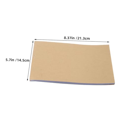 Veemoon 10 Stück Blanko Carbonless Notizblock Kraftpapier mit Automatischer Mehrfachkopie Unlinierte Glatte Oberfläche für Buchhaltung Rechnungen Geschäfts und Reisesnotizen Veemoon 10 Stück Blanko Carbonless Notizblock Kraftpapier mit Automatischer Mehrfachkopie Unlinierte Glatte Oberfläche für Buchhaltung Rechnungen Geschäfts und Reisesnotizen von Veemoon