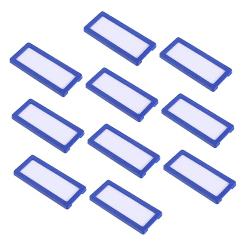 Veemoon 10 Stück Büro Aktenordner Etiketten Abnehmbare Aktenordner Etiketten Ordner Etiketten Wiederverwendbare Magnetische Etiketten Magnet Etiketten Für Stahlregale von Veemoon