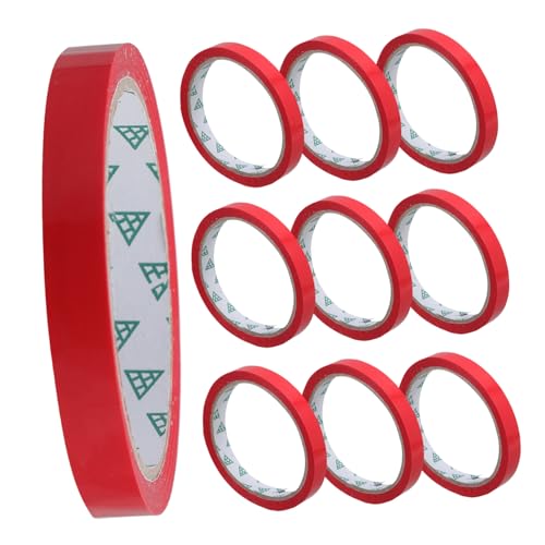 Veemoon 10 Stück Bunte Gemüse Bündelband Klebeband Robustes Verpackungsband für Gemüseverpackung Umzug Haushalt Vielseitig Einsetzbar für Supermärkte Küchen von Veemoon