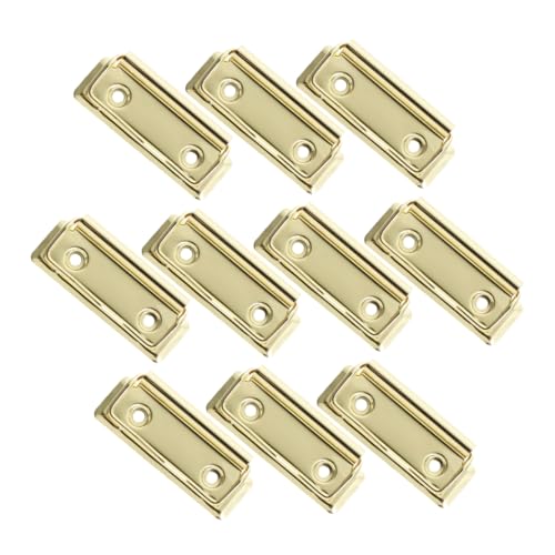 Veemoon 10 Stück Clipboard Clips Hochwertige Büroklammern für Präsentationen Notizen und Organisation Robuste für Vielseitige Anwendungen Veemoon 10 Stück Clipboard Clips Hochwertige Büroklammern für Präsentationen Notizen und Organisation Robuste für Vielseitige Anwendungen von Veemoon