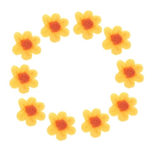 Veemoon 10 Stück Garnblumenfleck Rosa Flora wolle Applikation nähen gestrickt kleider gestickte Aufnäher Stickereiapplikationen gestickte Stoffflecken Stickerei-Applikationspatch Gelb Veemoon 10 Stück Garnblumenfleck Rosa Flora wolle Applikation nähen gestrickt kleider gestickte Aufnäher Stickereiapplikationen gestickte Stoffflecken Stickerei-Applikationspatch Gelb von Veemoon