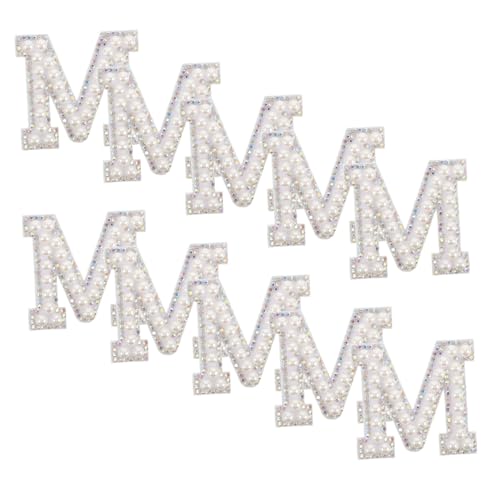 Veemoon 10 Stück Glitzernde Buchstaben für Kleidung Hüte und Taschen Selbstklebende Dekorative Patches für Diy Bastelprojekte Veemoon 10 Stück Glitzernde Buchstaben für Kleidung Hüte und Taschen Selbstklebende Dekorative Patches für Diy Bastelprojekte von Veemoon