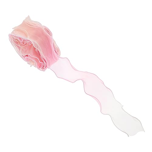 Veemoon 10 Stück Gürtel aus Schneegaze durchsichtiges Chiffonband Haarband Blau Band zum Basteln Kranzband seidenband ribbon blumendeko марля verpackung Banddekor Band für DIY von Veemoon