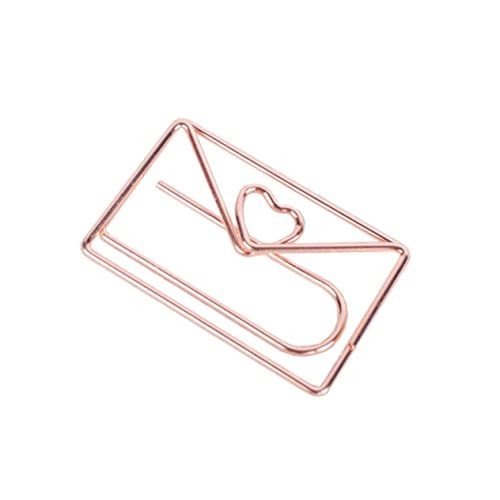 Veemoon 10 Stück Herzförmige Metall Büroklammern im Briefumschlag Design Lesezeichen Clips für Zuhause Büro und Schule Süße Dokumentenhalter und Notizklammern Veemoon 10 Stück Herzförmige Metall Büroklammern im Briefumschlag Design Lesezeichen Clips für Zuhause Büro und Schule Süße Dokumentenhalter und Notizklammern von Veemoon