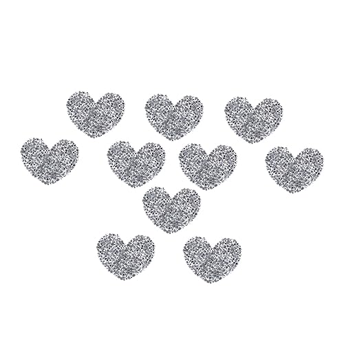 Veemoon 10 Stück Herzförmige Strass Patches Aufbügelbare Applikationen für Kleidung und Taschen für Reparatur und Dekoration mit Hochwertiger Stickerei und Lebendigen Farben Veemoon 10 Stück Herzförmige Strass Patches Aufbügelbare Applikationen für Kleidung und Taschen für Reparatur und Dekoration mit Hochwertiger Stickerei und Lebendigen Farben von Veemoon