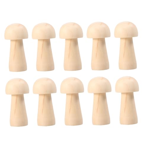 Veemoon 10 Stück Holzgraffiti -pilzkopfverzierung Pilze Puppenkopf Miniatur Holzpuppe Pilz Pilzpuppe Aus Holz Hölzern Veemoon 10 Stück Holzgraffiti -pilzkopfverzierung Pilze Puppenkopf Miniatur Holzpuppe Pilz Pilzpuppe Aus Holz Hölzern von Veemoon