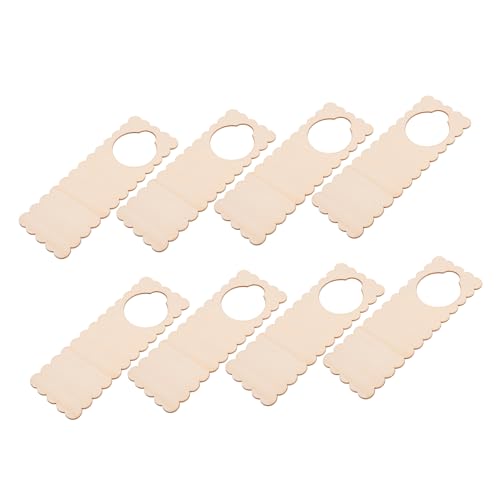Veemoon 10 Stück Holzschild home decor wohnungseinrichtung DIY Dekoration home dekoration Holzanhänger Schild zum Aufhängen des Türknaufs Schlüssel Türbrett anhänger aus holz selber machen von Veemoon