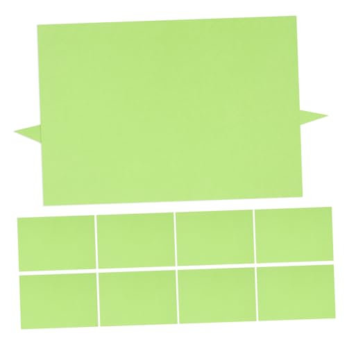 Veemoon 10 Stück Kartenvorrat Bastelpapier für weihnachtssammelalbum papier Scrapbook-Papiere Dekorativer Karton Konstruktionspapier Bastelbedarf aus Papier Kartonpapier Grün von Veemoon