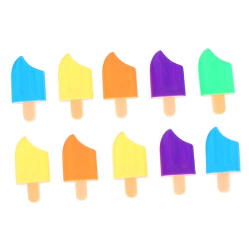 Veemoon 10 Stück Kleiner Textmarker Popsicle Marker Fluoreszierende Leuchtstifte in Pastellfarben Kreative Schulbedarf für Kinder als Partygeschenk Veemoon 10 Stück Kleiner Textmarker Popsicle Marker Fluoreszierende Leuchtstifte in Pastellfarben Kreative Schulbedarf für Kinder als Partygeschenk von Veemoon
