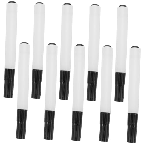Veemoon 10 Stück Leere Hülle Des Tafelstifts Marker Kühlschrank Tafelstifte Mit Löschbarer Tinte Kreidemarker Für Glas Trocken Abwischbare Marker Mit Feiner Spitze Malmarker Plastik von Veemoon