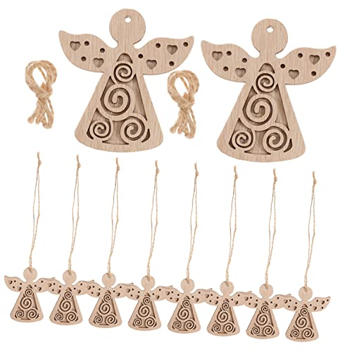 Veemoon 10 Stück Leere Weihnachtsornamente Hängende Weihnachtsbaumschmuck Abdeckungen Etiketten Weihnachtsbasteldekor Unvollendete Massenfarbe Basteln Engel Ornamente Basteln Veemoon 10 Stück Leere Weihnachtsornamente Hängende Weihnachtsbaumschmuck Abdeckungen Etiketten Weihnachtsbasteldekor Unvollendete Massenfarbe Basteln Engel Ornamente Basteln von Veemoon