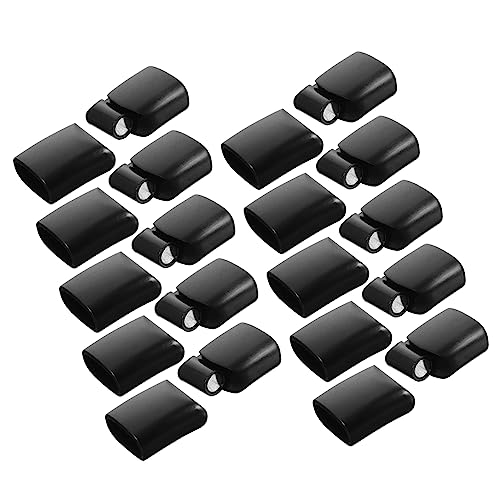 Veemoon 10 Stück Magnetschnalle Schließe Magnetverschlüsse magnetische Halskette magnetische Schmuckverschlüsse für Halsketten Armbandverschlüsse und Verschlüsse Rostfreier Stahl Black von Veemoon