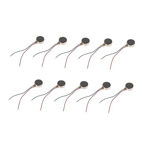 Veemoon 10 Stück Mini Flachmotoren Mikro Vibrationsmotoren für Anwendungen Hohe Härte und Temperaturbeständigkeit für Heimwerker und Schönheitspflegegeräte Installieren und Effizient Veemoon 10 Stück Mini Flachmotoren Mikro Vibrationsmotoren für Anwendungen Hohe Härte und Temperaturbeständigkeit für Heimwerker und Schönheitspflegegeräte Installieren und Effizient von Veemoon
