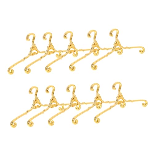 Veemoon 10 Stück Mini Kleiderbügel für Puppen und Haustiere Robustem Metall für Kleine Kleidung für Aufbewahrung und Präsentation Puppenhäusern und Tiergeschäften Veemoon 10 Stück Mini Kleiderbügel für Puppen und Haustiere Robustem Metall für Kleine Kleidung für Aufbewahrung und Präsentation Puppenhäusern und Tiergeschäften von Veemoon
